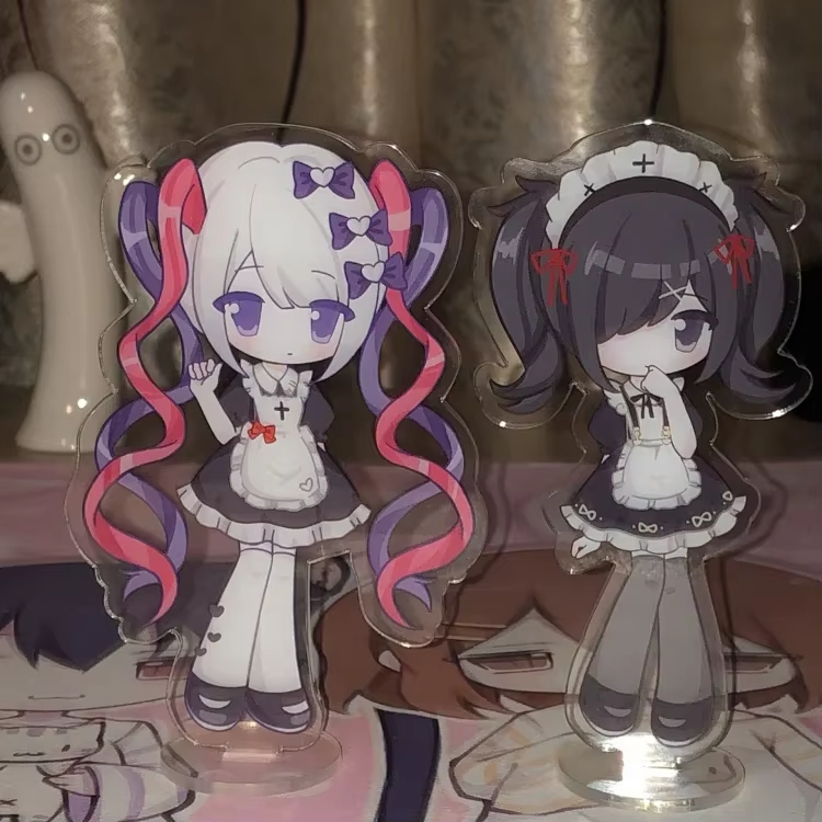 2pcs NEEDY GIRL OVERDOSE Acryl - Figma Stand Set 评论和价格
