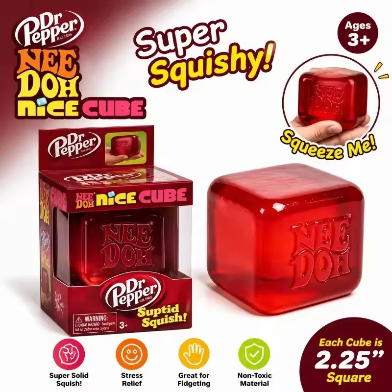 Dr Pepper X NeeDoh Nice Cube S - Fidget Cube Original 评论和价格