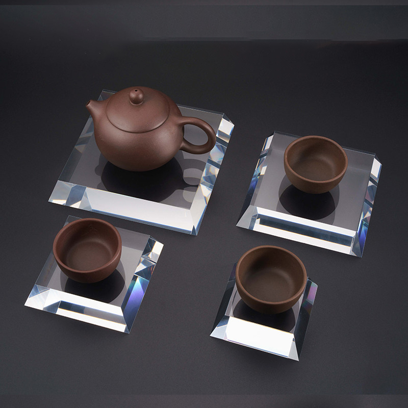 Clear Acrylic Trapezoid Slant  - Display Risers Set 评论和价格