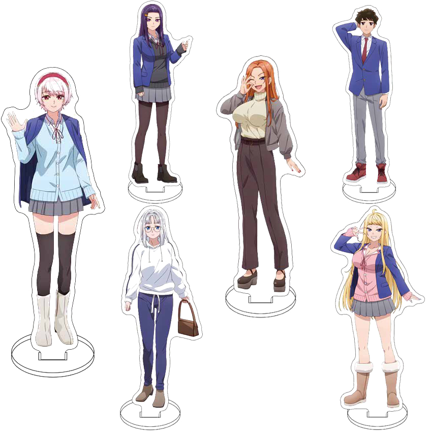 16CM Acrylic Figure Stand Anim - Figma Stand Set 评论和价格