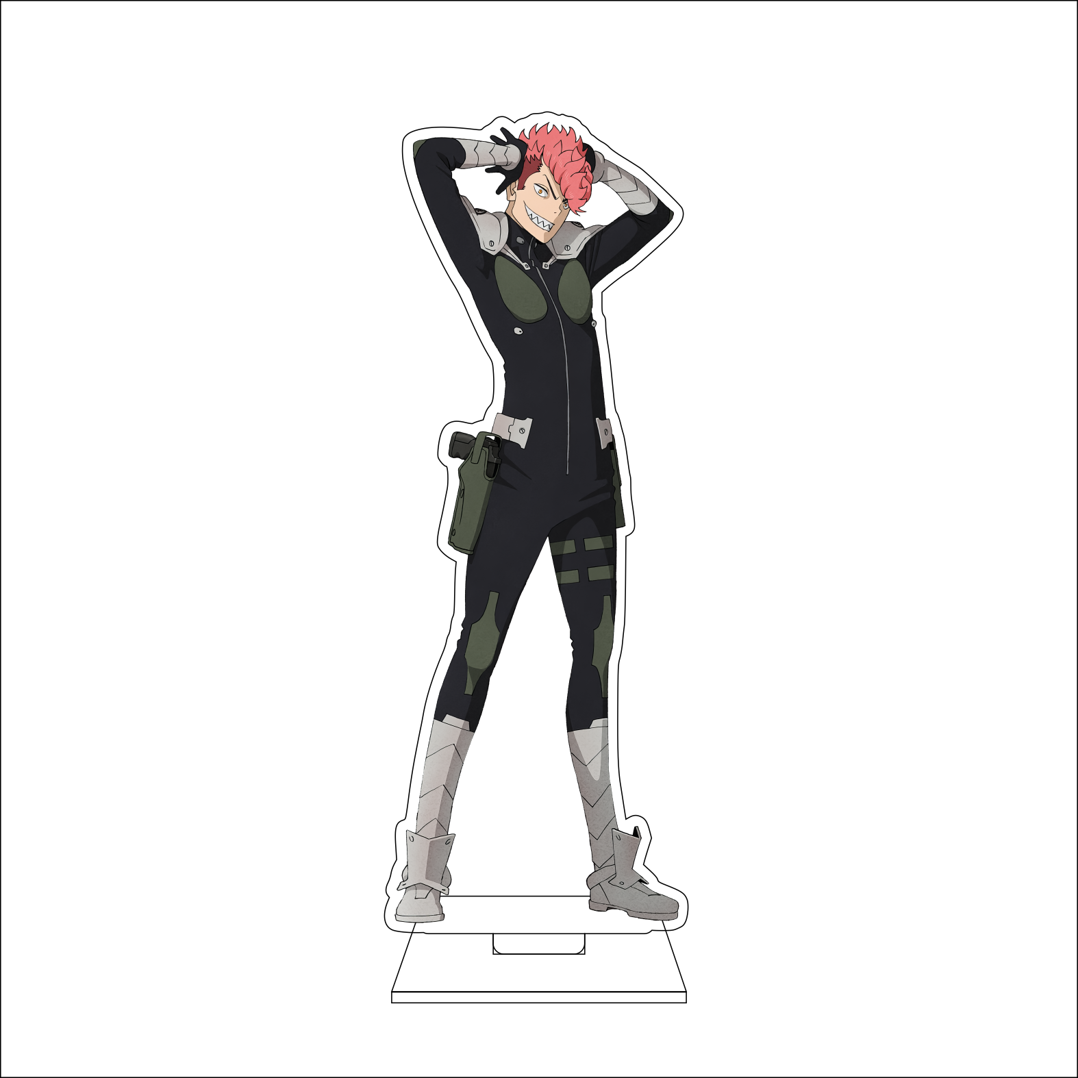 16CM Anime Kaiju No.8 Cosplay  - Figma Stand Set 评论和价格